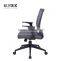 Popular style swivel metal frame five nylon castors office chair