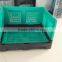 Bottom price foldable large plastic pallet box for sale