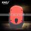 Rechargeable LED work lamp with red and blue warning light and SOS function