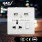 electrical socket with 2 usb port