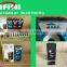 LCD display Bluetooth wooden speaker, FM radio speaker with remote control
