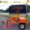 ST03 car battery powered electric sign board