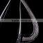 Hand made new design lead free crystal whiskey glass wine decanter with hand
