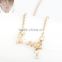 Fashion jewelry accessories women female gold thin chains necklaces