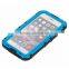 Wholesale Newest Anti Shock Dustproof Case for iPhone 6 6S Metal TPU Waterproof Housing Blue