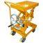 Screw Type Lift Table Truck without Hydraulic Pump