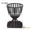 Black color cast iron decorative stove