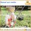 Hand push seeder manual corn planter sower machine