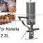 Stainless Steel 2.3L Manual Spainish Churros Nutella Filler Machine