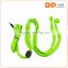 Shoelace earphone with oem ear shell and brand logo waterproof function fluoresent shoelace earphone headphone