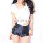 Hot Sale 2015 Women Pants Spring Summer Ffluorescence Color Fashion Shorts Pants Sweats High Waist