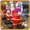 KANO5114 Christmas Decoration Fiberglass Real Life Size Santa Claus