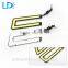 Auto parts manufacturers car lights led cob drl u shap