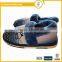 Good Quality Embroidered Waffle Open Toe Home Slipper