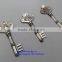 Fashion New Lucky Clover Key&Lock Keychain Couple Valentine's Day Gift