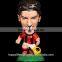 Fashionable football stars bobble head statue for collectibles