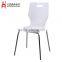 White wood board steel bracket table