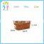 Factory direct sale high quality custom different size plastic storage basket for wedding decoration