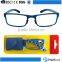 Classical latest fashion manufactory price pc cute blue brown colorful folding plastic cheap reading glasses frame