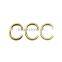 Decorative Brass Metal Handbag Rings For Handbag