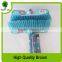 Sweeping rubber broom colorful flower printing plastic broom with high quality