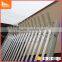 2.4*2.75m popular size hot dipped galvanized material palisade fence for swimming pools