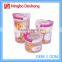 Plastic airtight tea canister food storage box container