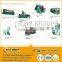 New design waste rubber tyres recycling machine equipment