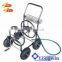 4 wheel steel water hose storage reel