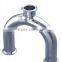 stainless steel clamped U type tee