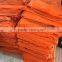 fire resistant pvc tarpaulin, orange color tarpaulin, UV treated tarpaulin