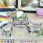 mini glass tea light candle holder