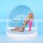 Fashion Shoes Plastic Snow Globe for wholesales