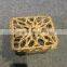 2016 linyi new desgin eco-friendly hand woven hemp rope basket