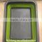 Plastic foldable Rectangle basket/ foldable Rectangle basket for Houseware