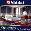 double bed with storage / teak wood beds models / bed base B510L