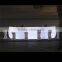 Modern commerical beautiful lighting plastic long LED bar counter with 16 colors change by remote control