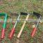 high quality metal handle garden hoe tpyes