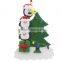 Penguin Buddies With Tree Family Of 4 Personalized Christmas Tree Ornament