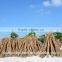 cheap bamboo punch fence drilled bamboo poles Tonkin Cane Fence
