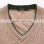 custom high quality fashion design wool / cashmere knit sweater