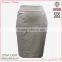 High waist ladies knee length office pencil skirts