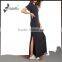 Latest casual dress designs t shirts dress with fitness fabric