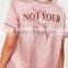 Custom Logo Pink Satin Short Pajama Set With Back Embroideried Button Top With Drawstrings Shorts