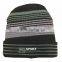 winter warm thick knitted polyester beanie hat