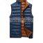 Popular Lightweight Fake Down Reversiable Vest For Man