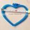 China Colorful Plastic Heart Design Hand Embroidery Cross Stitch Hoops
