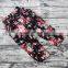 3pcs Set 2017 Summer Clothes Kid Vest Floral Pants With Matched Headband M7042303