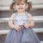 Turquoise birthday outfit,blue and silver sequin tutu dress first birthday outfit,sequin headband tulle dress and bloomer set