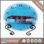 heat transfer tempered decorative wall clock